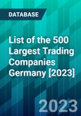 List of the 500 Largest Trading Companies Germany [2023]- Product Image